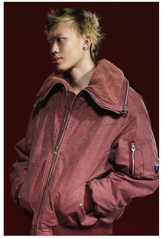 Remedy Multi Zipper Reversible MA-1 Bomber Jacket | Face 3 Face