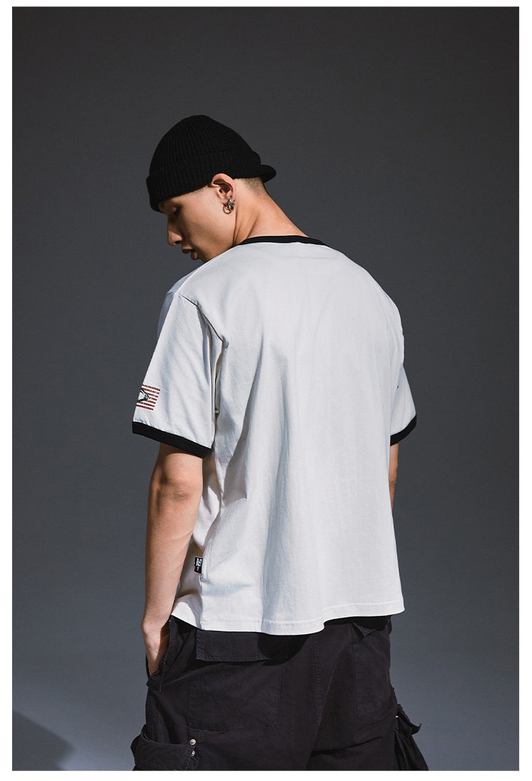 Remedy Aged Star Print Tee | Face 3 Face