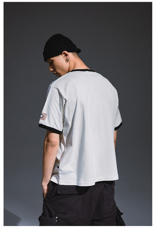 Remedy Aged Star Print Tee | Face 3 Face