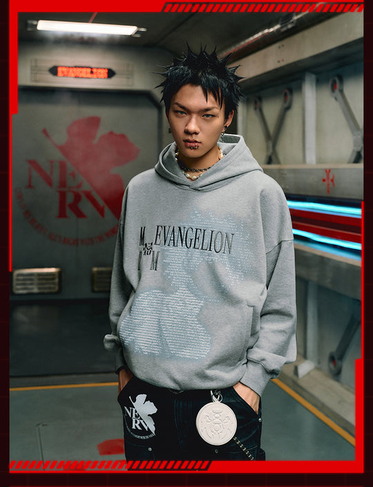 MEDM x EVA Unit-13 Kaworu Nagisa Hoodie | Face 3 Face
