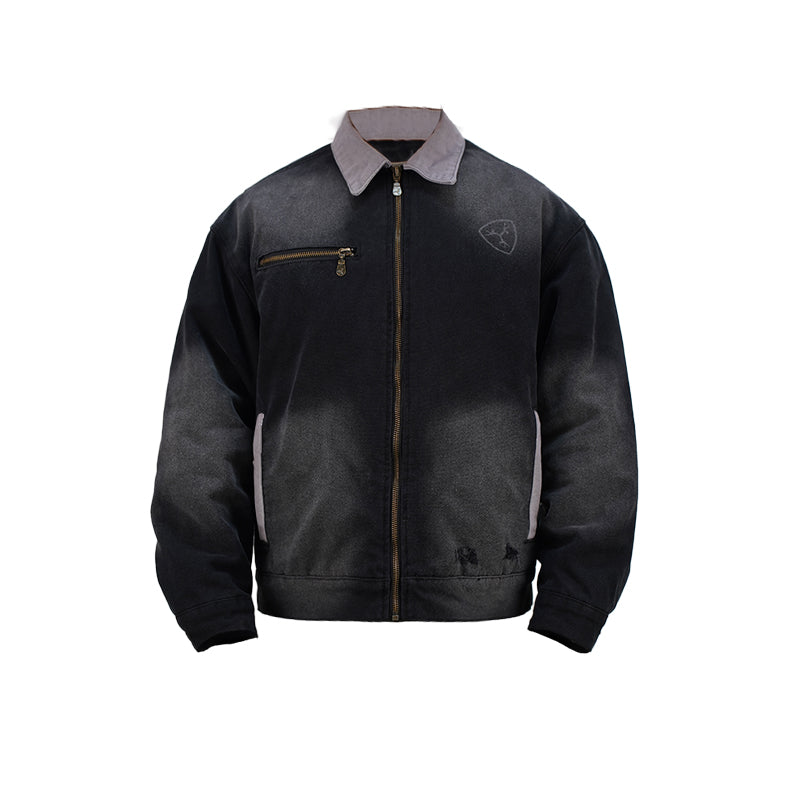 TGFCLUB Washed Detroit Work Jacket | Face 3 Face