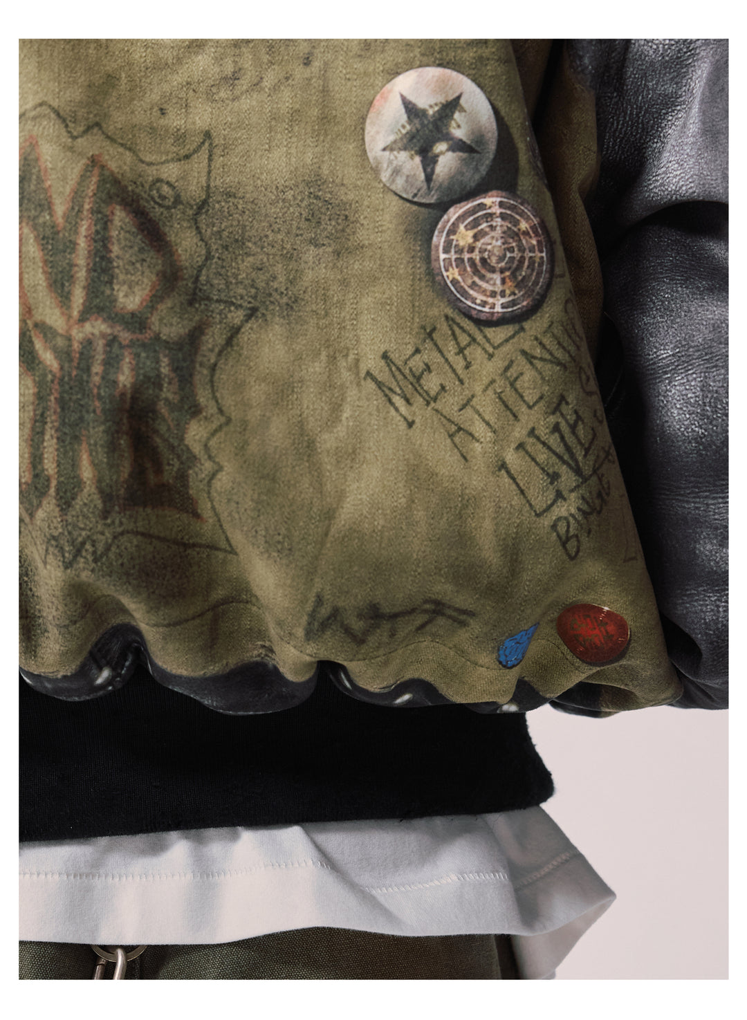 Remedy 3D Digital Print MA-1 Bomber Jacket | Face 3 Face