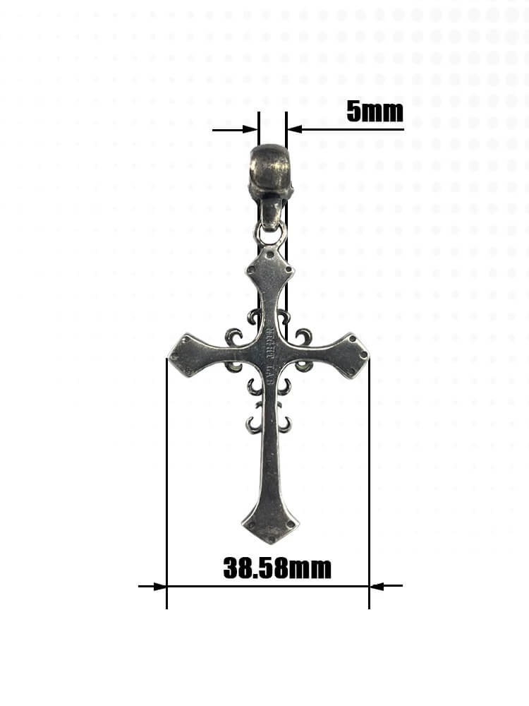 Night Lab Agate Skull Cross Necklace | Face 3 Face