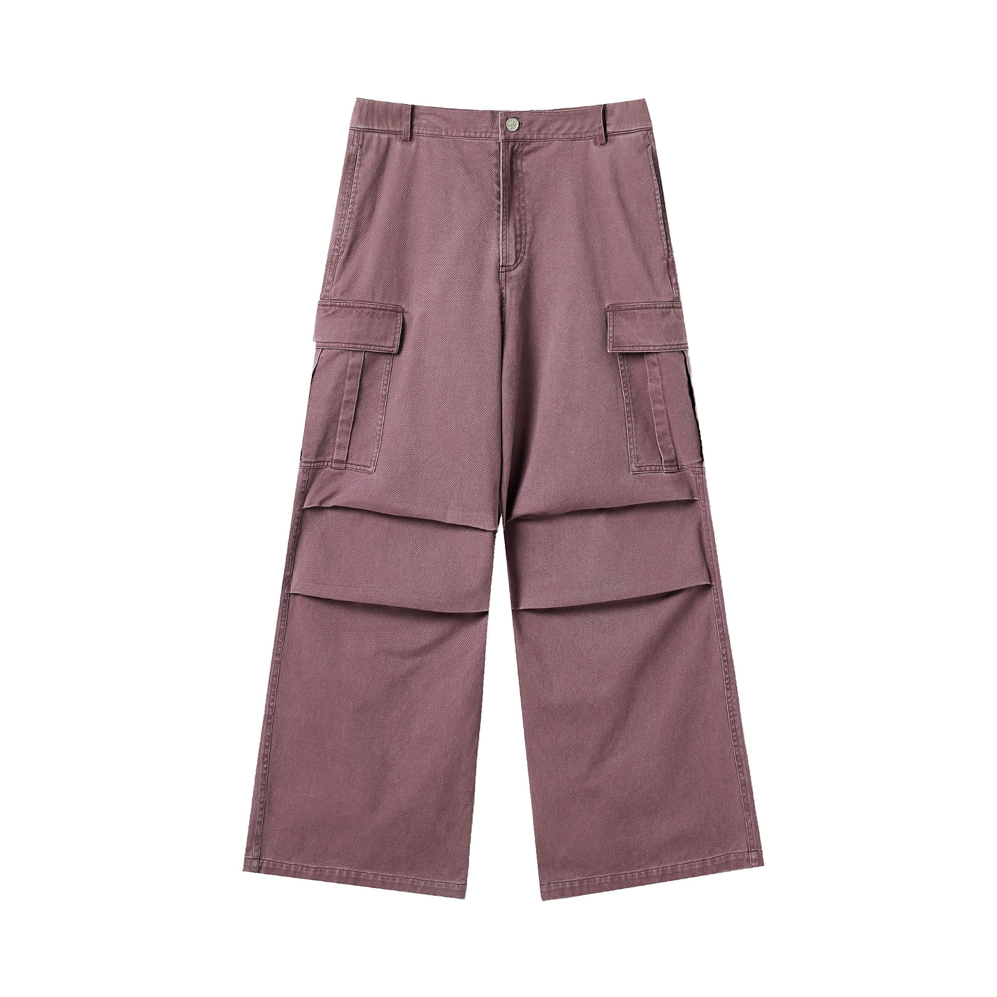 JHYQ Washed Pleated Work Baggy Cargo Pants | Face 3 Face