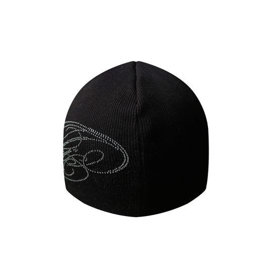 KARMANISTIC Rhinestone Knit Beanie | Face 3 Face