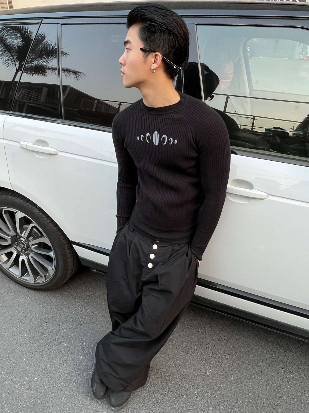 KARMANISTIC Button Fly Baggy Pants | Face 3 Face