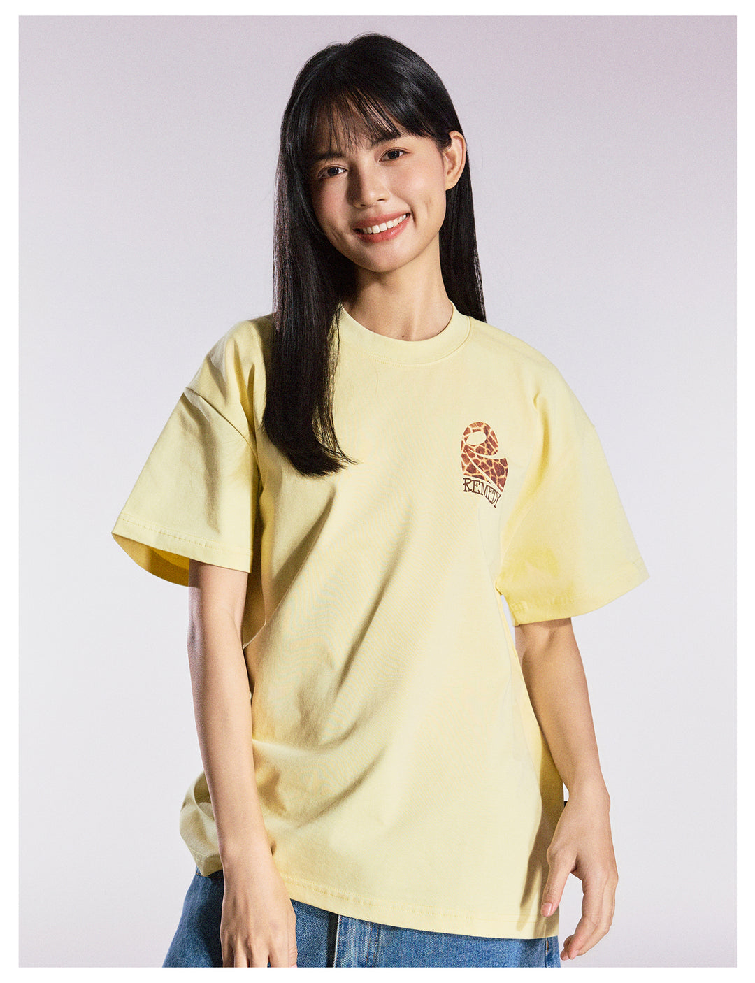 Remedy Animal Logo Print Tee | Face 3 Face