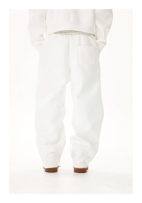 KARMANISTIC Heavyweight Logo Embroidered Baggy Sweatpants | Face 3 Face