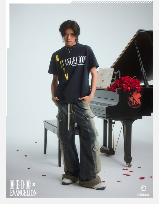 MEDM x EVA Basic Letter Logo Tee | Face 3 Face