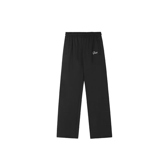 Achock Logo Embroidery Basic Sports Sweat Pants