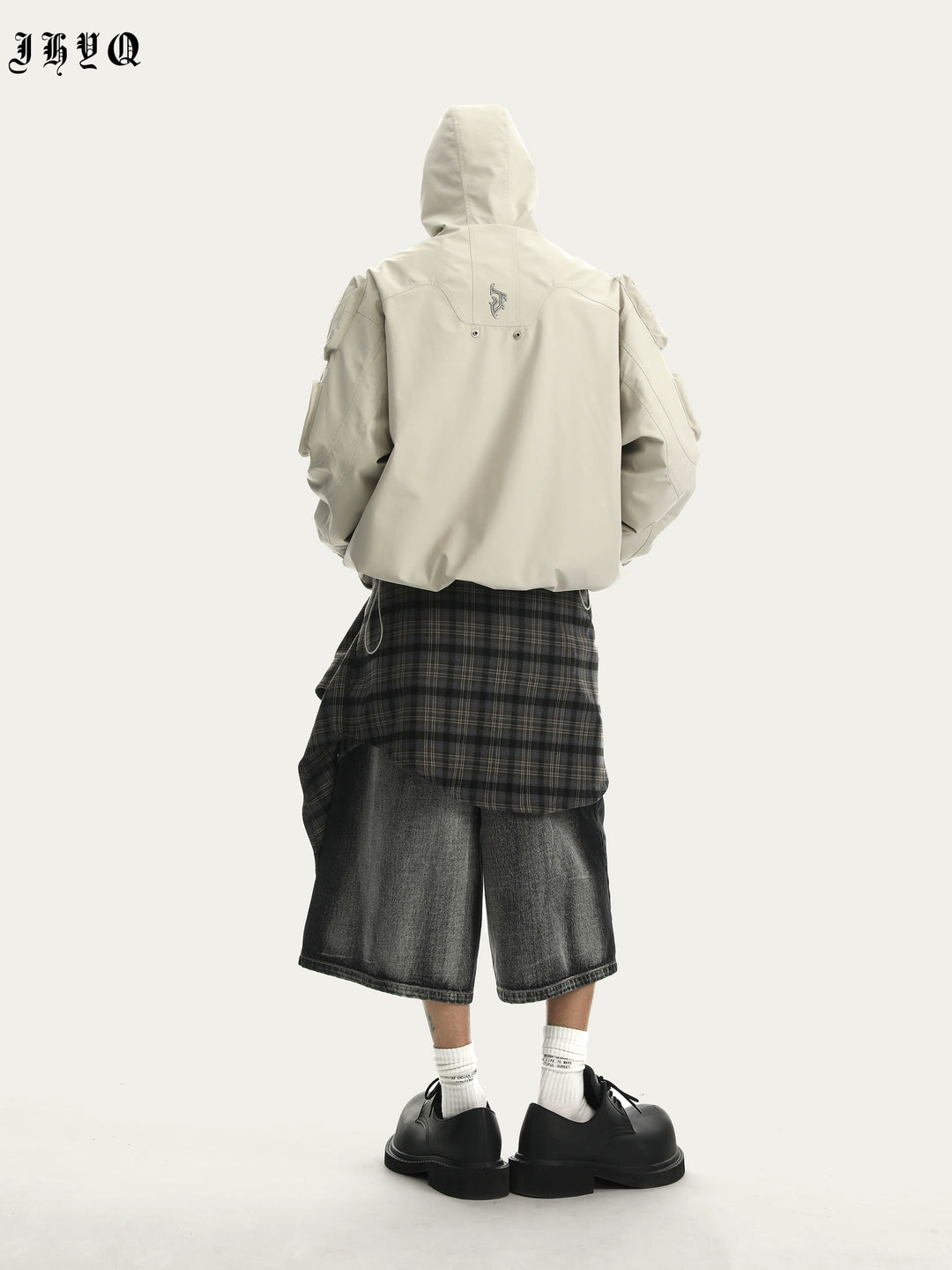 JHYQ Functional Wind Multi Pocket Hooded Rushing Jacket