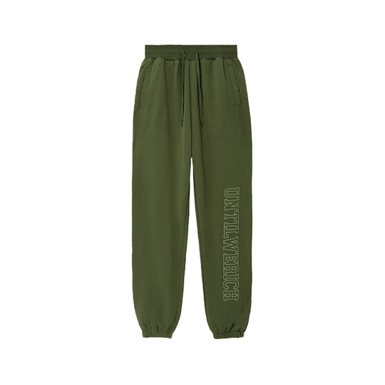 UNTILWERICH Logo Embroidered Sports Sweatpants | Face 3 Face