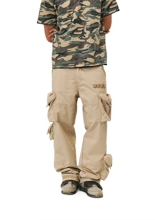 EVILKNIGHT(EK) 3D Multi Pocket Utility Cargo Pants | Face 3 Face