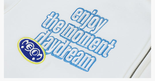 MEDM Blooming Star Embroidered Zip-Up Hoodie | Face 3 Face