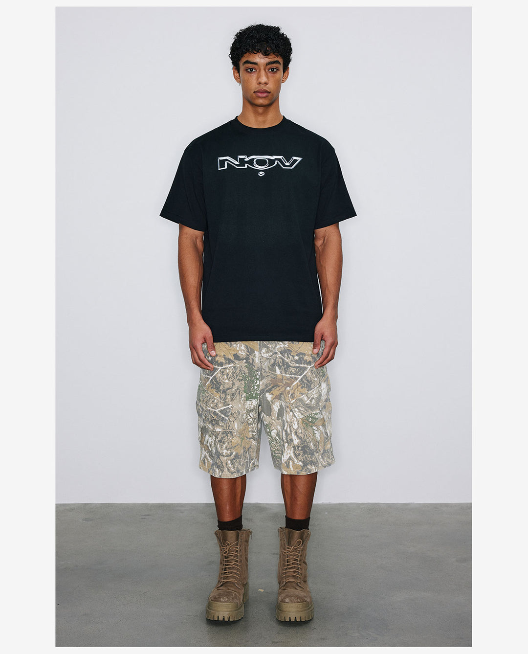 NOVACAM NOV Logo Print Basic Tee | Face 3 Face