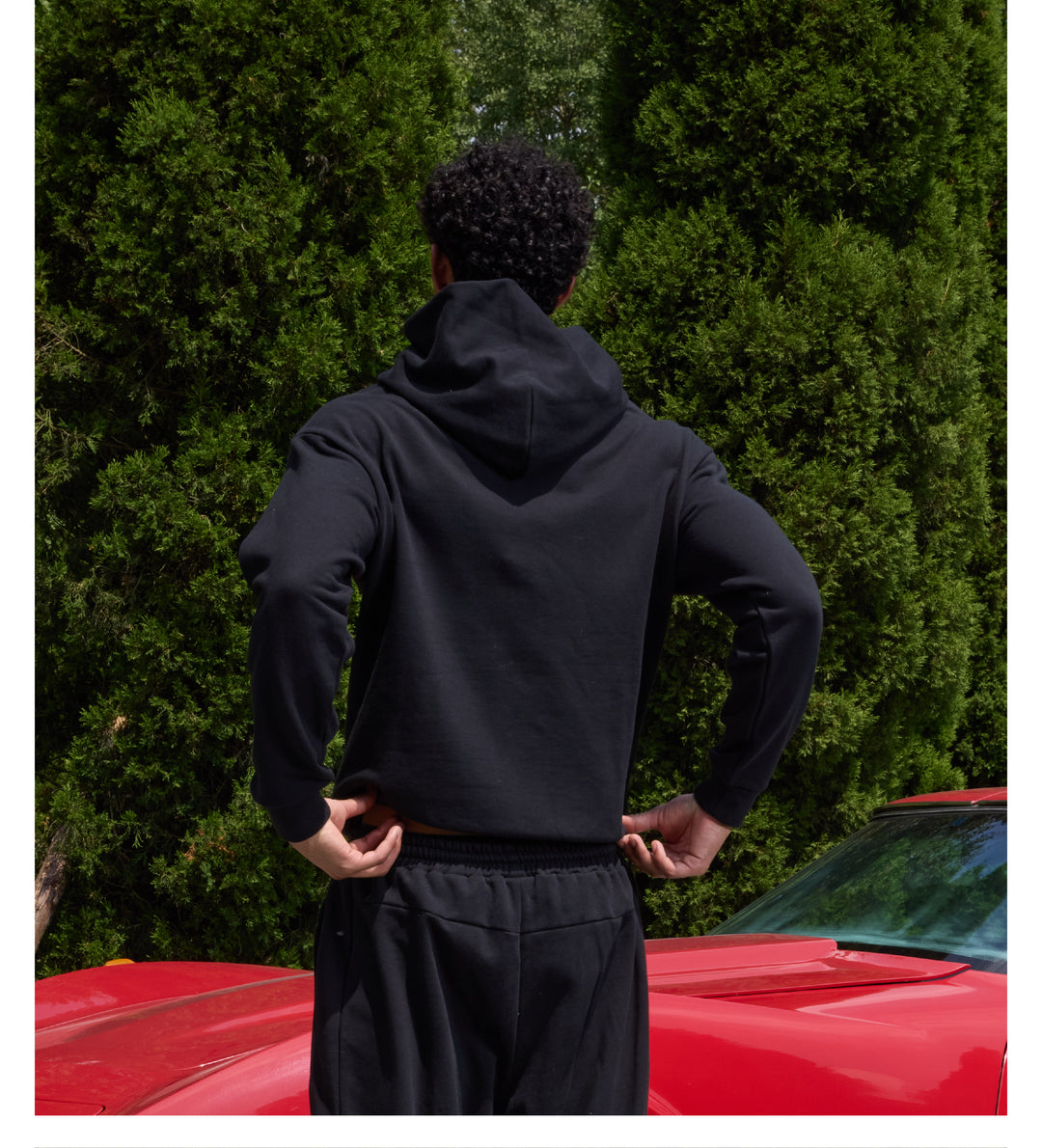 S45 Patch Embroidered Studded Logo Hoodie | Face 3 Face