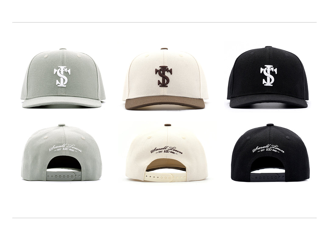 Small Town Kid Basic 3D Logo Embroidered Baseball Cap | Face 3 Face