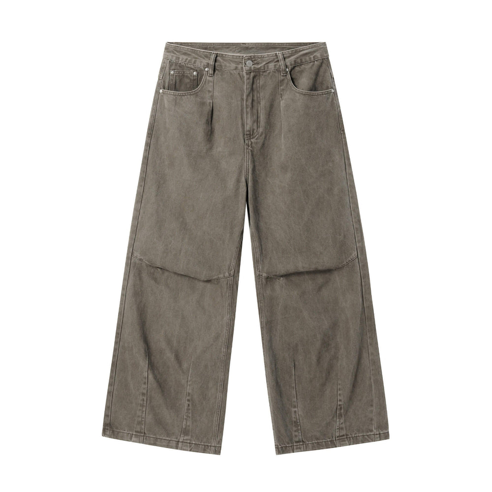 JHYQ Washed 3D Seam Baggy Work Jeans | Face 3 Face