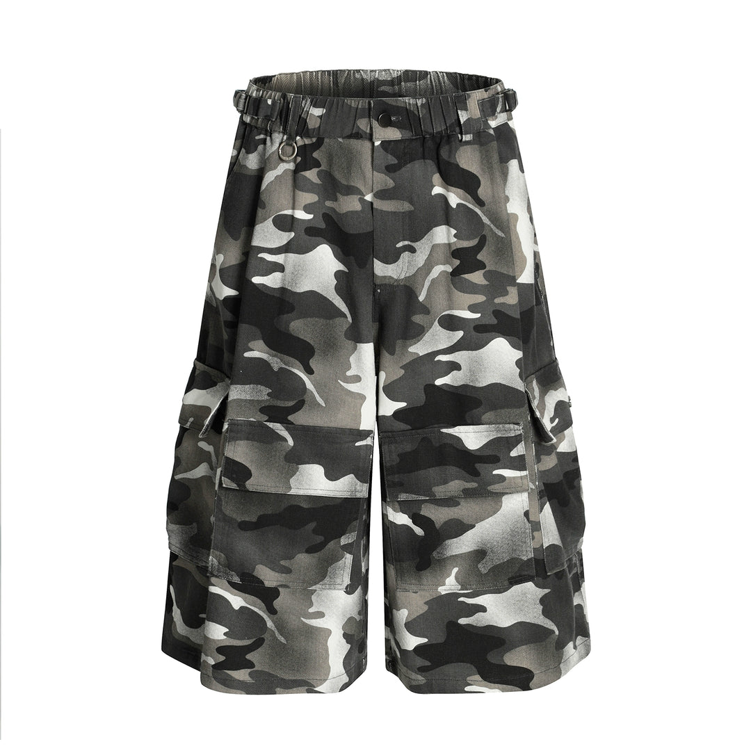 F3F Select Functional Camouflage Baggy Shorts | Face 3 Face