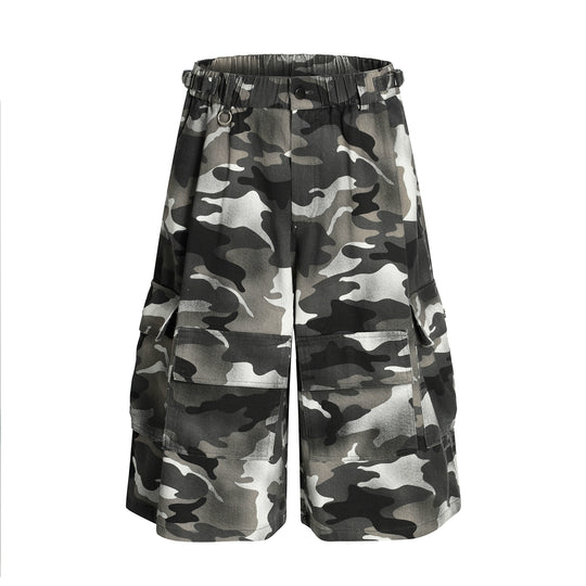 F3F Select Functional Camouflage Baggy Shorts | Face 3 Face