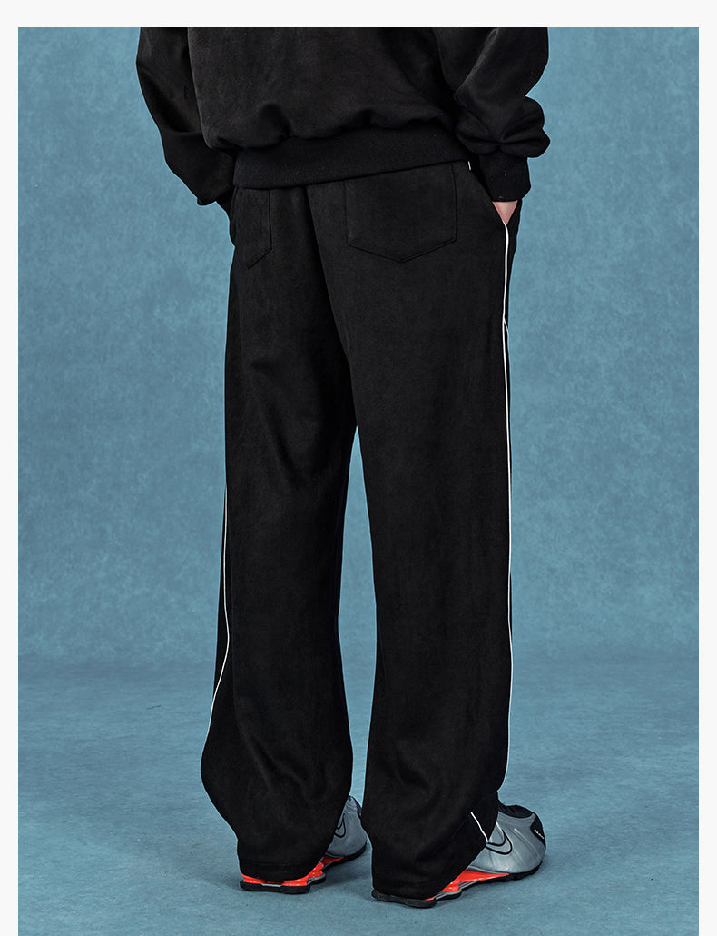 MEDM Suede Track Pants | Face 3 Face