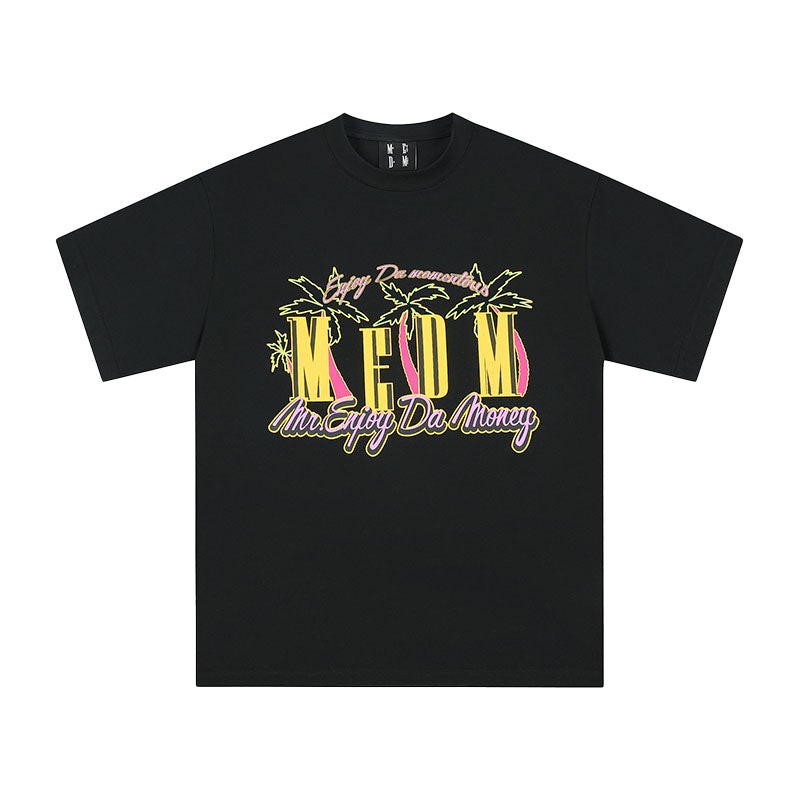 MEDM Coconut Tree Print Tee