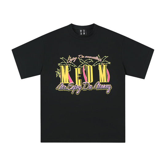 MEDM Coconut Tree Print Tee