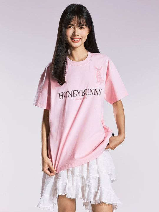 Remedy HONEYBUNNY Rabbit Embroidery Tee | Face 3 Face