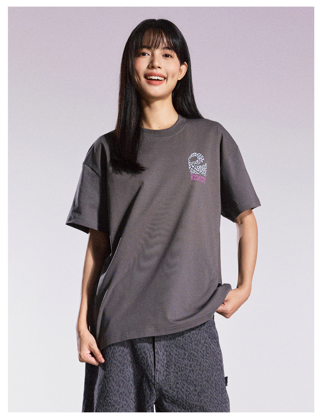 Remedy Animal Logo Print Tee | Face 3 Face