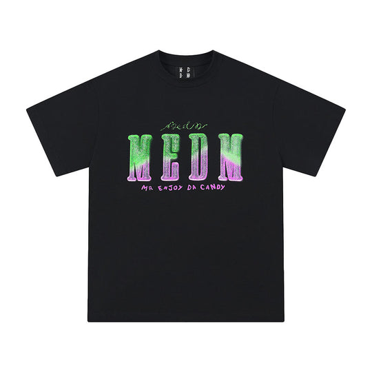 MEDM Sugar Frosted Fudge Gradient Printed Tee