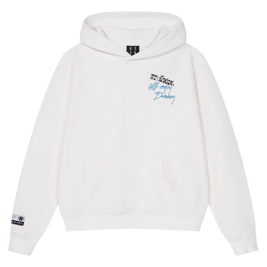 MEDM Handwritten Logo Print Hoodie | Face 3 Face