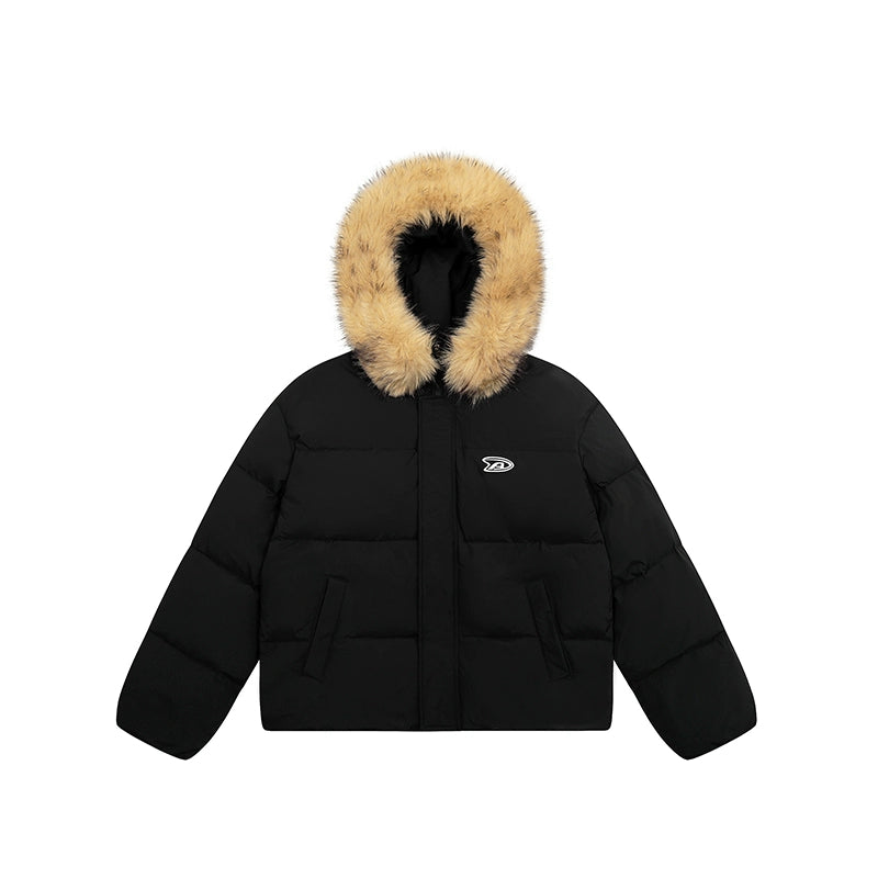 Achock Fur Hooded Down Jacket | Face 3 Face