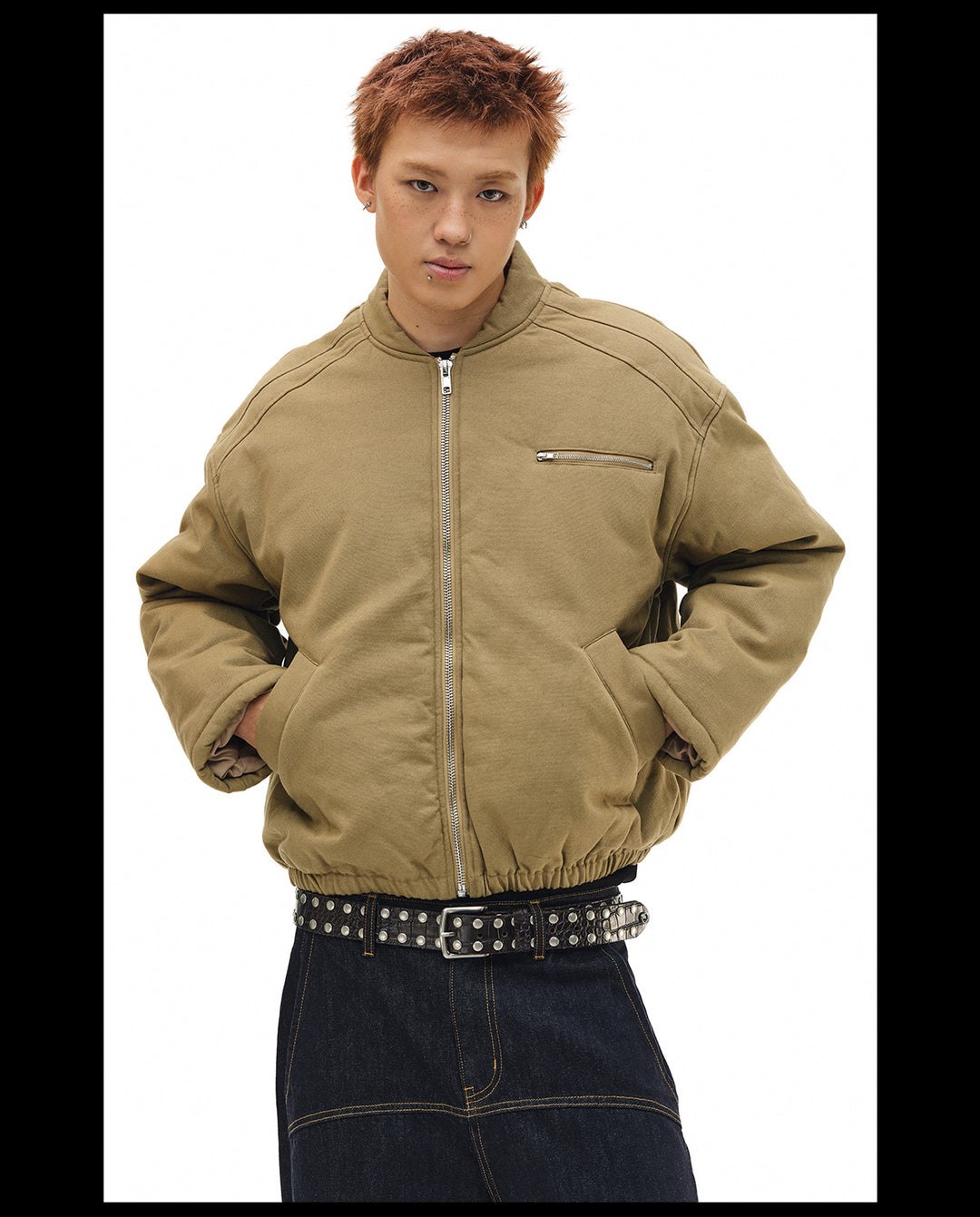 NOVACAM Canvas Puffer Short Work Jacket | Face 3 Face