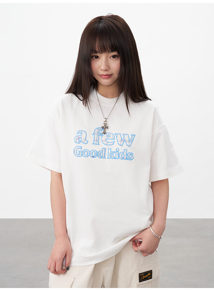 AFGK Ethnic Patch Embroidered Tee | Face 3 Face