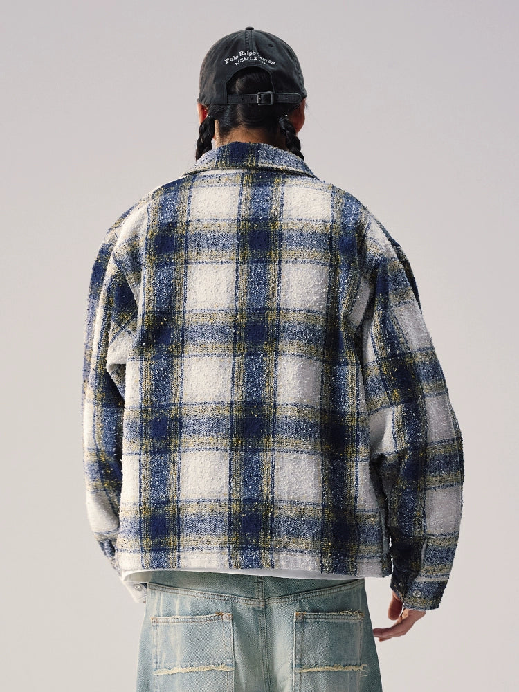 Remedy Ombre Check Jacket | Face 3 Face