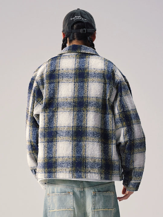 Remedy Ombre Check Jacket | Face 3 Face