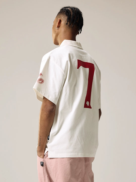 Remedy LOVING Foam Print Polo Shirt | Face 3 Face