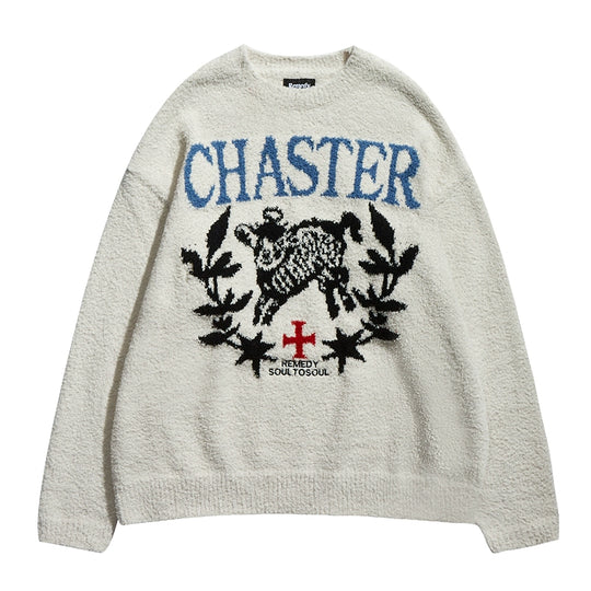 Remedy CHASTER Jacquard Knit Sweater | Face 3 Face