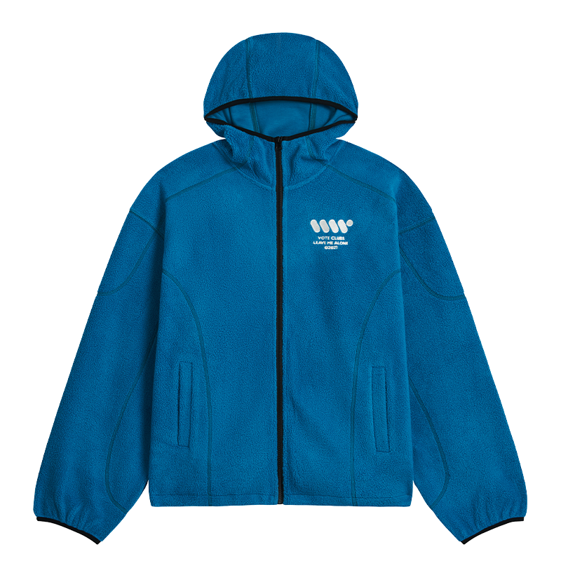 VOTE Fleece Sporty Hooded Jacket