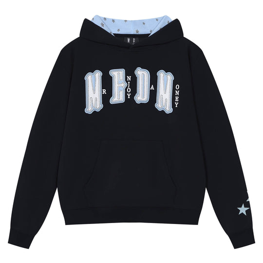MEDM Star Hood Lining Logo Patch Hoodie | Face 3 Face