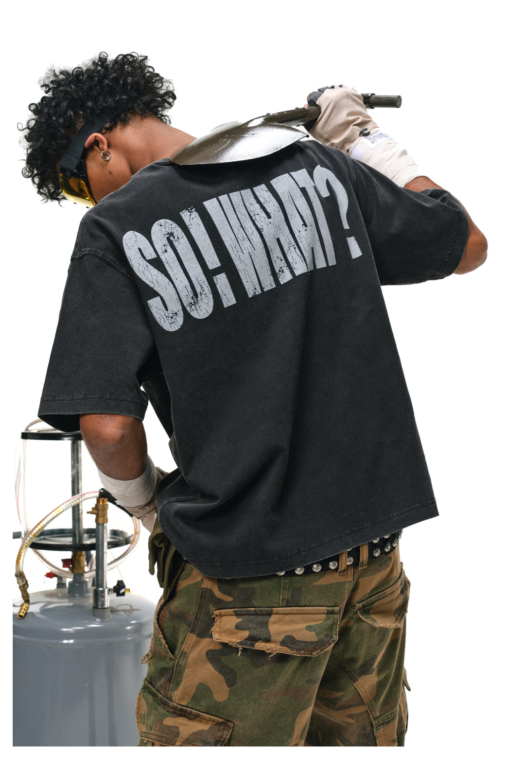 ANTIDOTE Question Mark Print Tee | Face 3 Face