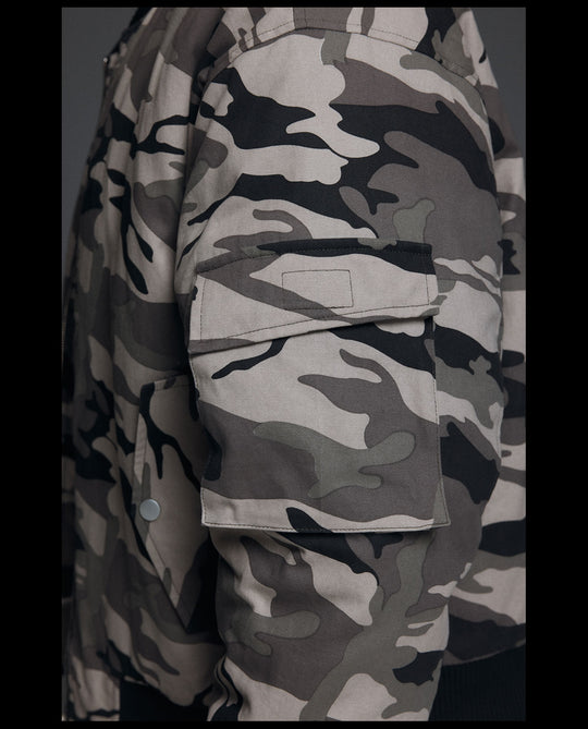 NOVACAM Camouflage MA-1 Military Jacket | Face 3 Face
