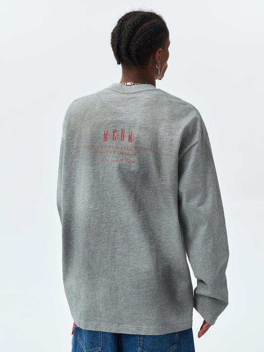 MEDM Clown Oil Painting Long Sleeve Tee | Face 3 Face