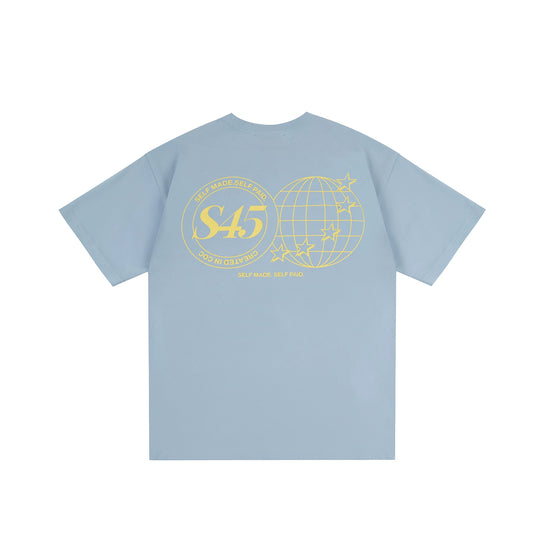 S45 New Earth Logo Printed Tee | Face 3 Face