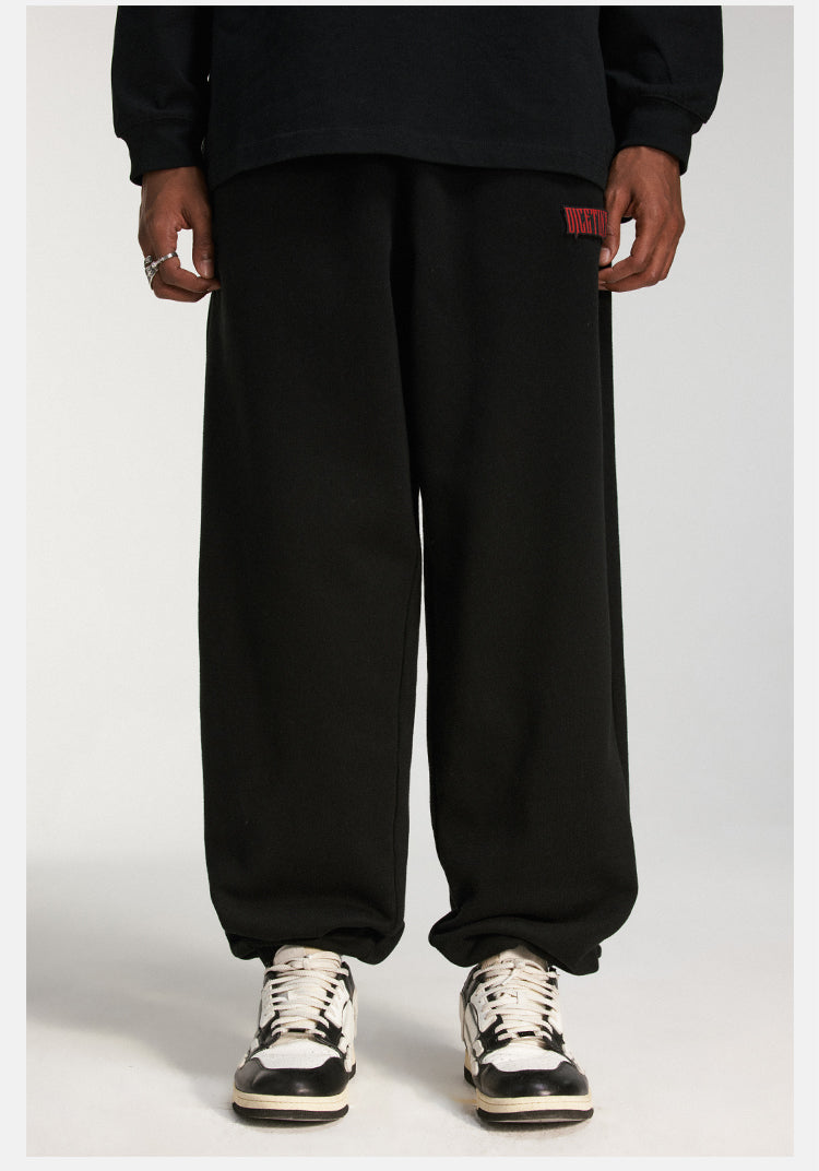 DICETINY Velcro Logo Sweatpants | Face 3 Face