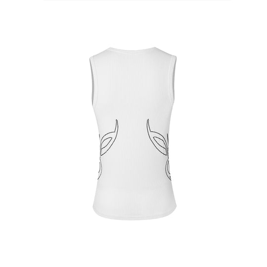KARMANISTIC Rhinestone Embellished Tank Top | Face 3 Face