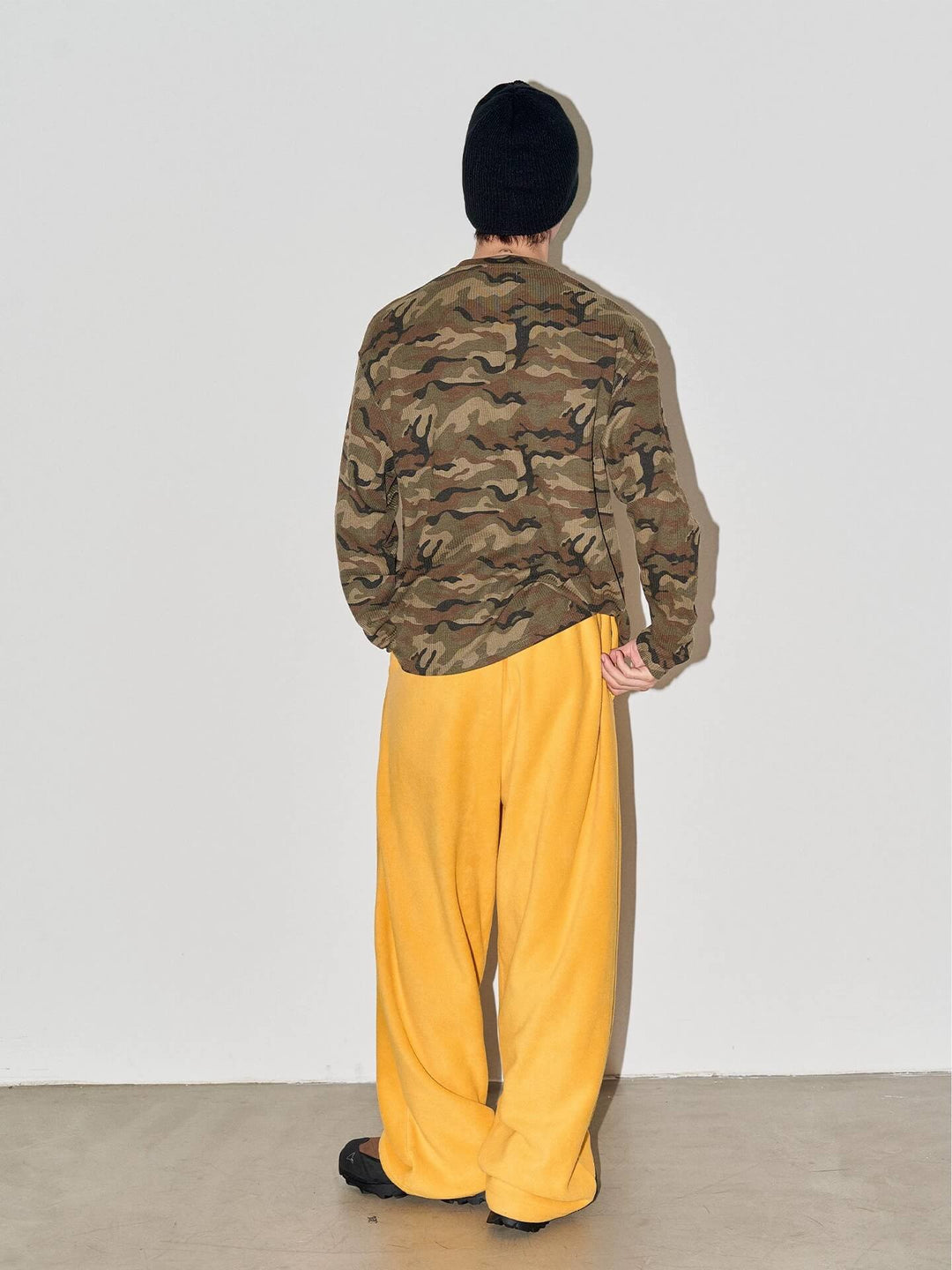 LIBERAFIT Hand Painted Polar Fleece Baggy Sweatpants | Face 3 Face
