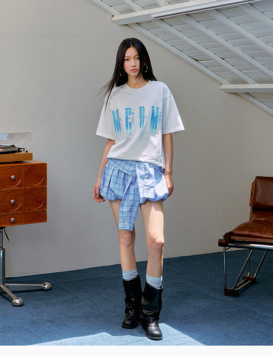 MEDM Rhinestone Flash Logo Tee | Face 3 Face