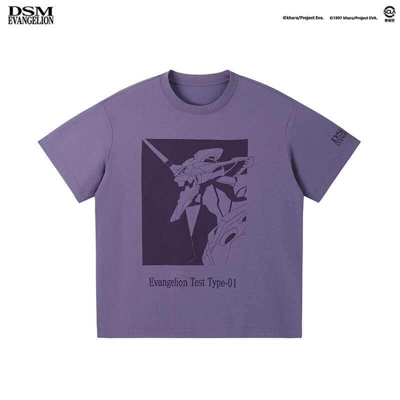 DSM x EVA Unit Graphic Print Short Sleeve Tee