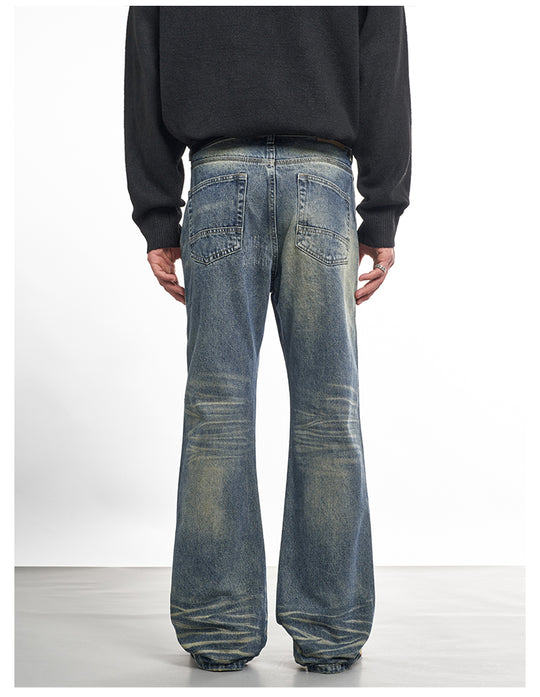 F3F Select Needle Embroidery Hole Micro Flare Jeans | Face 3 Face